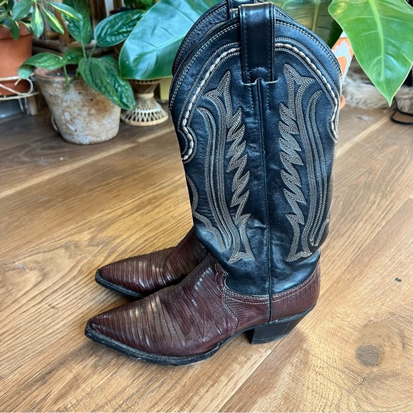 Vintage Justin Cowboy Boots Size 5 - Picture 3 of 9